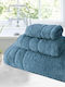 SpitiBazaar Σετ Πετσέτες Μπάνιου 3τμχ Cosy Σιέλ Βάρους 600gr/m²
