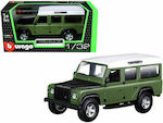 Bburago Auto 1:32 Land Rover Defender 110 Green für 3++ Jahre