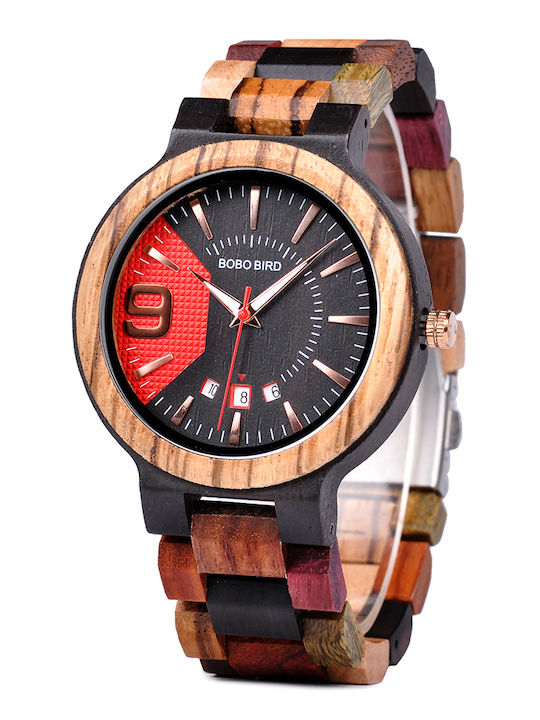 Bobo Bird Damen Uhr mit Holzarmband