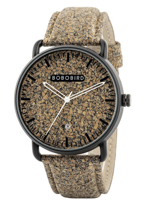 Bobo Bird Ρολόι Μπαταρίας με Ξύλινο Μπρασελέ