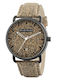 Bobo Bird Women's Watch with Brown Wooden Bracelet