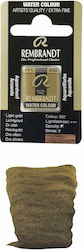Royal Talens Κύβος Ακουαρέλας Rembrandt 802 Light Gold Χρυσή