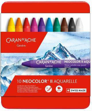 Caran D'ache Комплект Акварели Пъстри 10бр