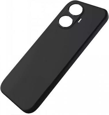 Silky Soft Back Cover Silicon Negru (Realme C33)
