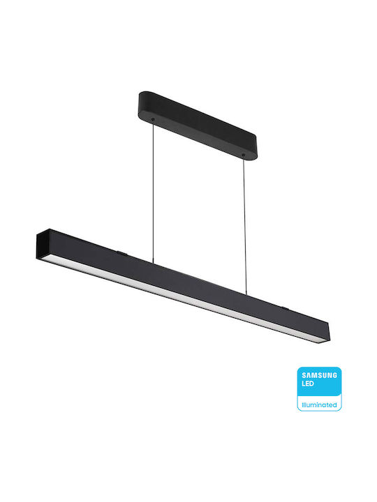 V-TAC Pendant Light LED with Warm to Cool White Light Black