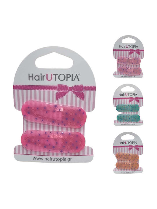 Hair Utopia Σετ Παιδικά Κοκαλάκια με Κλιπ 2τμχ