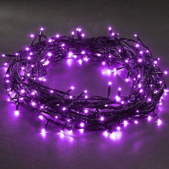 100 Λαμπάκια LED Μωβ σε Σειρά 100 Λαμπάκια LED Μωβ σε Σειρά