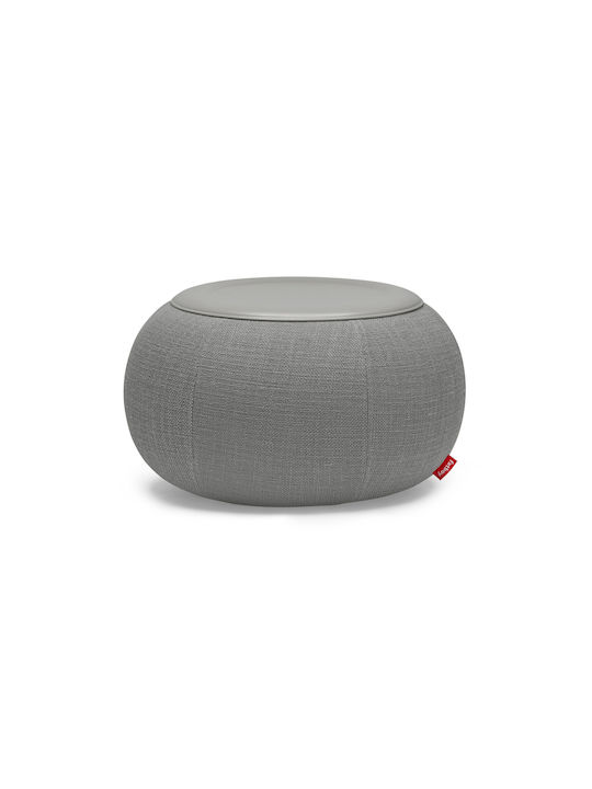 Humpty Round Metal Side Table Mouse Grey L65xW65xH43cm