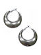 Tatu Moyo Earrings Hoops made of Steel