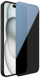 Nillkin Guardian 2.5D 0.33mm Vollflächig gehärtetes Glas Schwarz (iPhone 15 Plus)