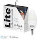 Lite Bulb Moments Smart Lampen LED 5W für Fassung E14 RGB 3Stück