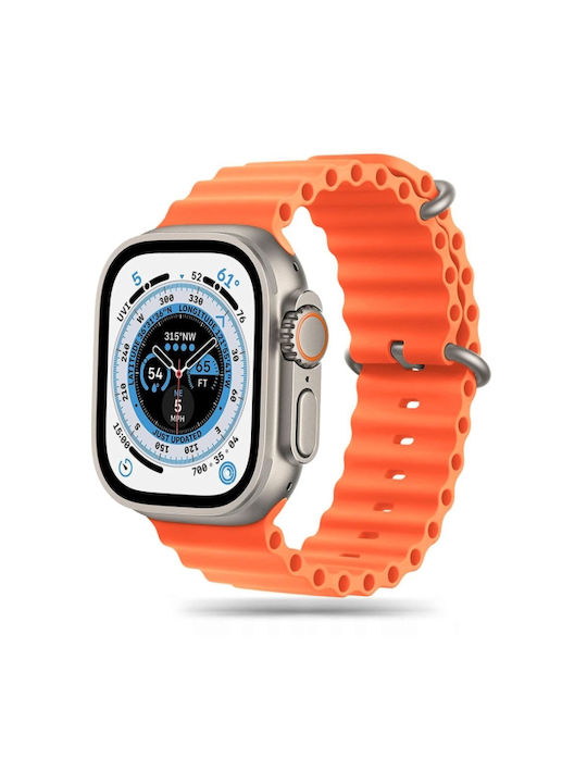 Orso Deluxe Sport Λουράκι Σιλικόνης Πορτοκαλί (...