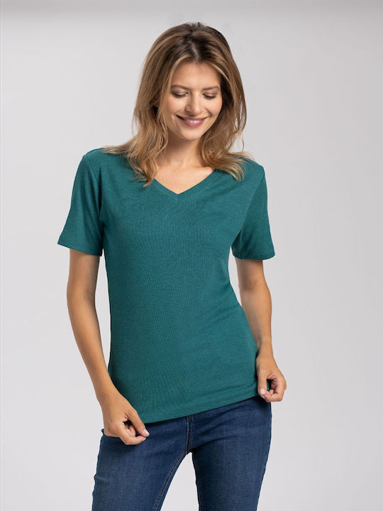 Volcano Women's T-shirt Green