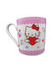 SDS Mug Ceramic Pink 330ml 1pcs