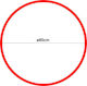 Reinhart Red Rhythmic Gymnastics Hoop Ø80cm