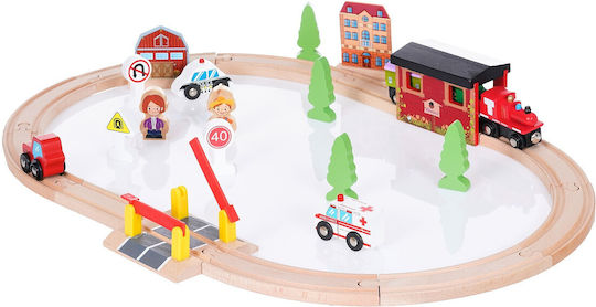 Wooden Story Железопътни Релси от Дърво за 3++ Години