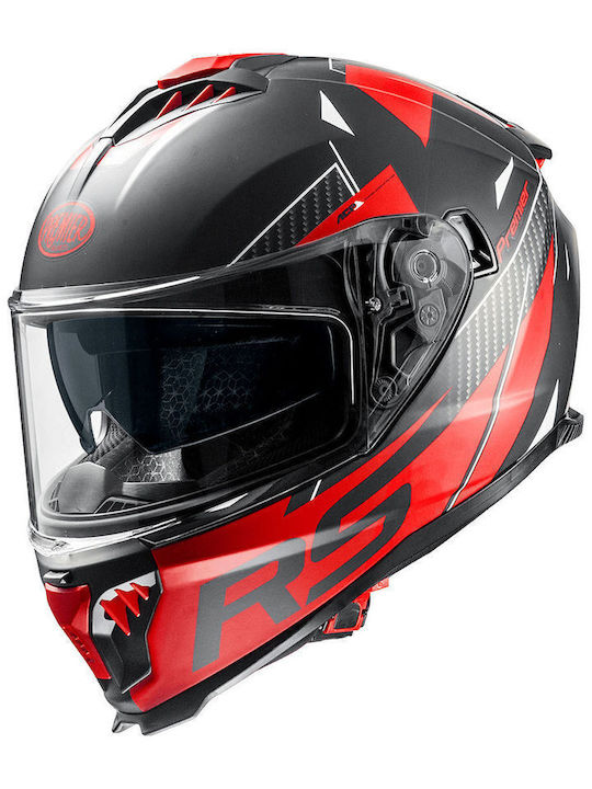 Premier Typhoon RS 92 BM Red/Black Mat Motorcyc...