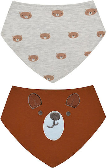 Energiers Bib Fabric with Button BRONZE 2pcs