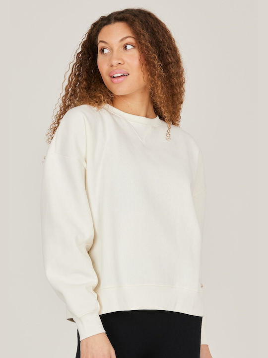 Athlecia Women's Long Sweatshirt White.