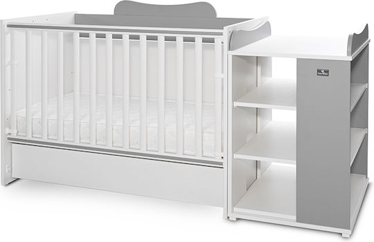 Lorelli Cabrio Babybett Weiß/Stone Grey