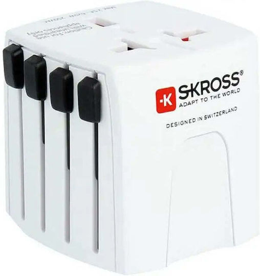 Skross Adaptor Priză de la Universal în Universal