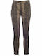 Twinset Women's Fabric Trousers Brown