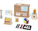Eli Neli Baby Toy Set Educational Games Montessori made of Wood with Sounds for 6++ Months