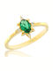 Fa Cad'oro Femeie Inel cu Zirconiu din Aur 14K