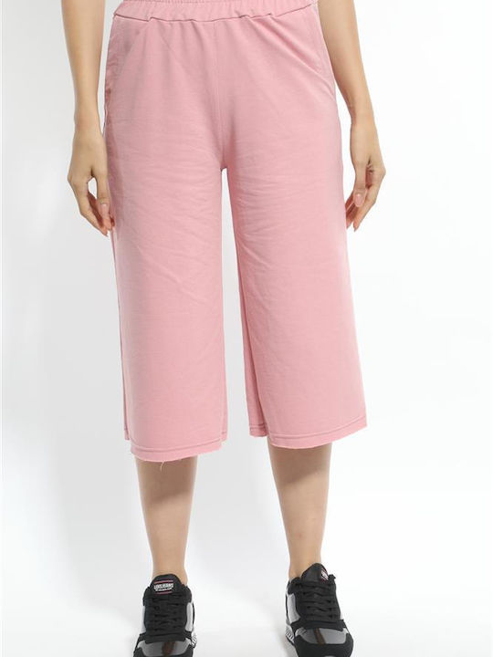 Wistom Femei Pantaloni culottes Roz