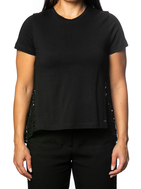 Kendall + Kylie Women's Athletic T-shirt Black