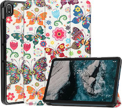 Techsuit Foldpro Flip Cover Butterfly(Galaxy Tab A8)