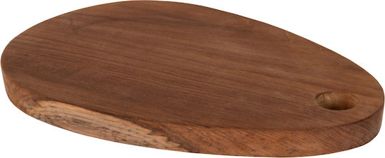 HomeMarkt Rectangular Wooden Chopping Board Yellow 20.5x30cm