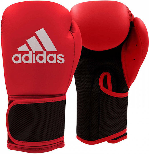 adidas Hybrid 25 de Copii Mănuși de Box pentru Competiție Roșii