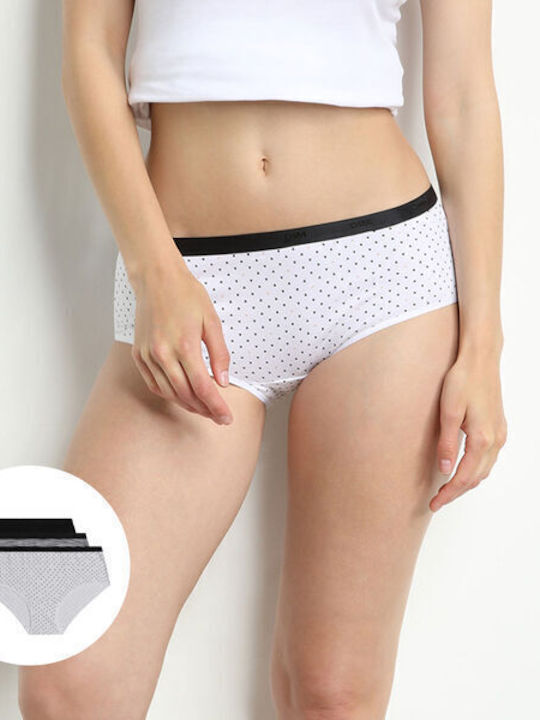 Dim Les Pockets Βαμβακερά Γυναικεία Boxer 3Pack...