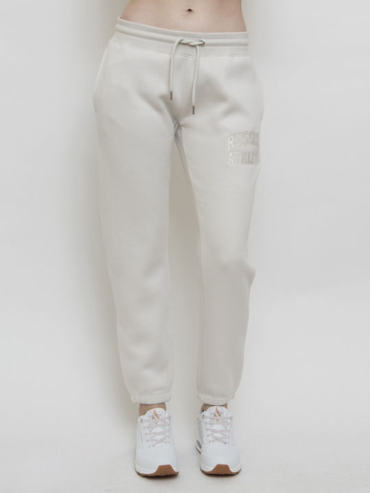Russell Athletic Leg Pant Women's Sweatpants Off White