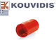 Kouvidis Duroflex Plus Σύνδεσμος Ηλεκτρολογικού Σωλήνα από Πλαστικό Ø32MM