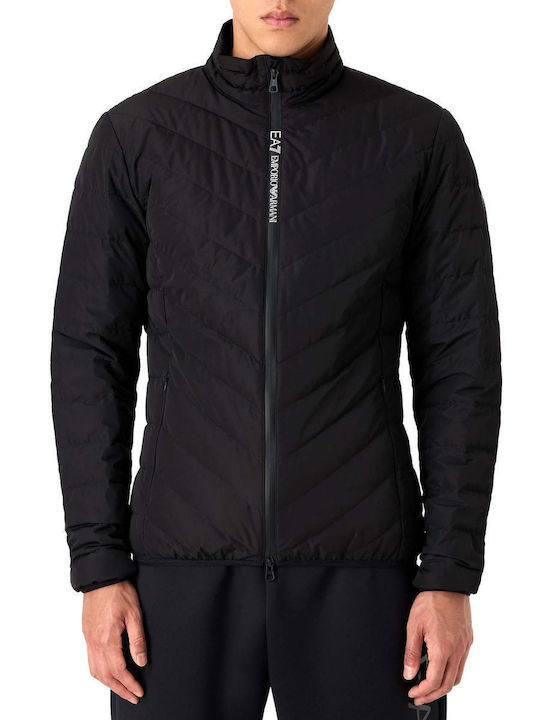 Emporio Armani Herren Winter Jacke Puffer Schwarz