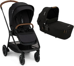 Nuna Triv Next 2 in 1 Baby Stroller Caviar Nuna Triv Next 2 in 1 Baby Stroller Caviar