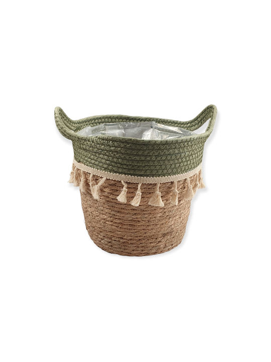 Wicker Decorative Basket Bizzotto