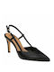 Toutounis Leder Pumps Schwarz