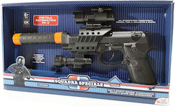 Globo Lighting Semi-automatic Pistol With Silencer Παιδικό Πιστόλι