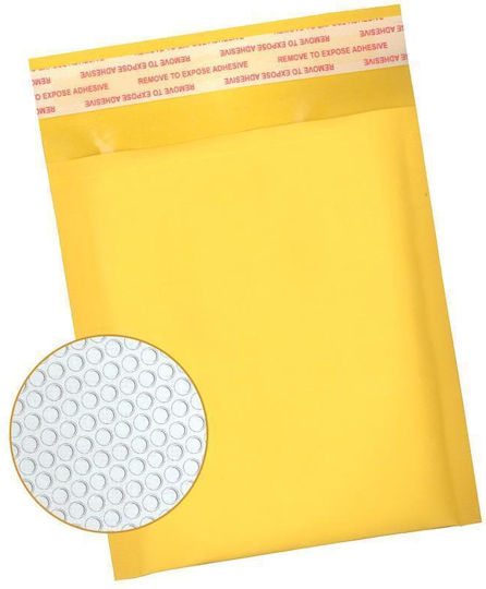 Next Set of Envelopes Bag Type with Bubble Wrap 10pcs in Yellow Color