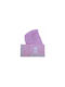 Baby Star Tiny Friends Cearșaf pentru bebeluși Pentru Patut Bumbac Violet 100x150buc