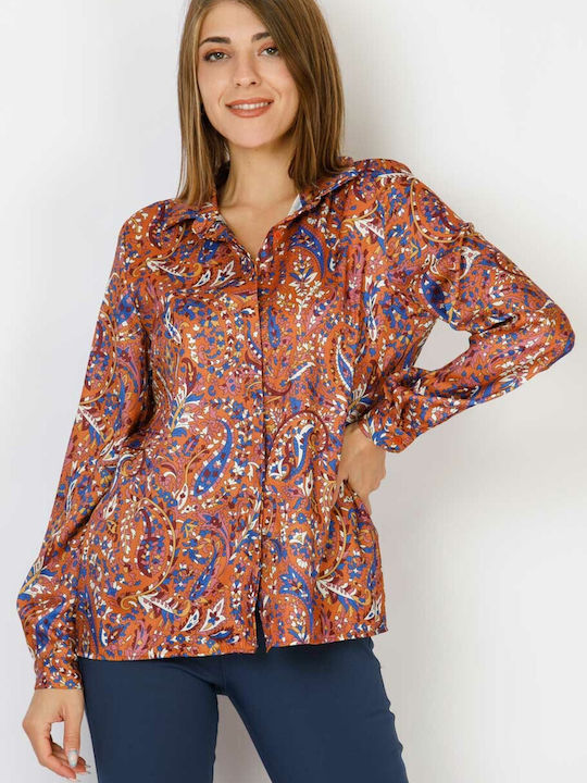 Premium Women's Long Sleeve Shirt Camel