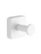 Kapitan Single Wall-Mounted Bathroom Hook ​5.5x5.5cm Inox White