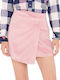 Femi Stories Mini Envelope Skirt in Pink color