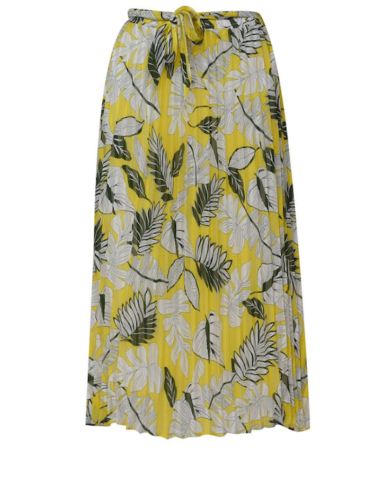 Grace & Mila Midi Skirt JAUNE S19SPENCER