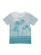 Kinder-T-Shirt Hellblau