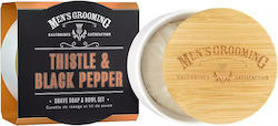 The Scottish Fine Soaps Beard & Moustache Grooming Set with Σέτ Σαπούνι 100gr & Μπόλ Ξυρίσματος Mens Grooming Thistle & Black Pepper 100gr The Scottish Fine Soaps Beard & Moustache Grooming Set with Σέτ Σαπούνι 100gr & Μπόλ Ξυρίσματος Mens Grooming Thistle & Black Pepper 100gr