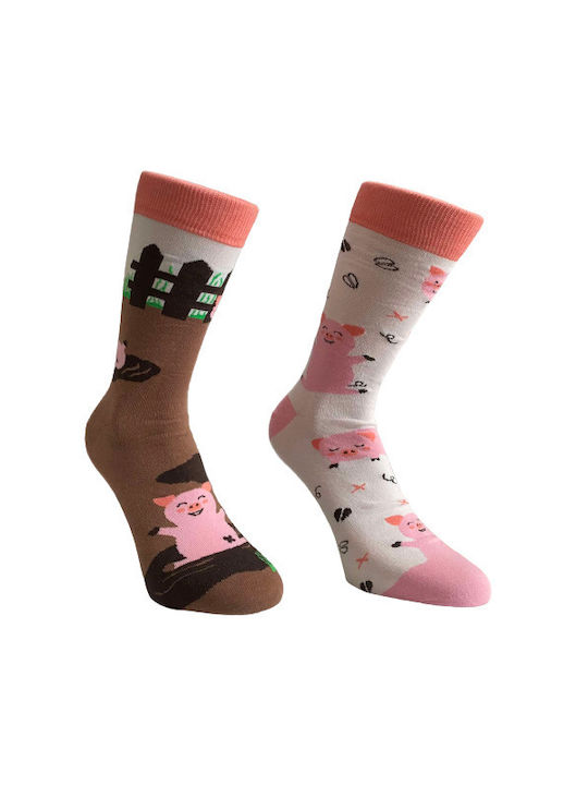 Kal-tsa Socks Pink